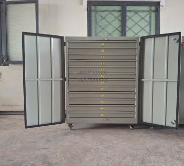 Tủ lưu bản vẽ A1- 12 ngăn chống 