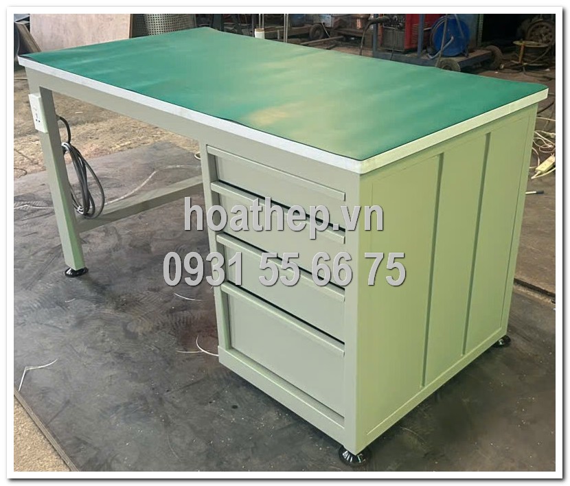 B&agrave;n thao t&aacute;c chống tĩnh điện, B&agrave;n ESD, B&agrave;n l&agrave;m việc chống tĩnh điện