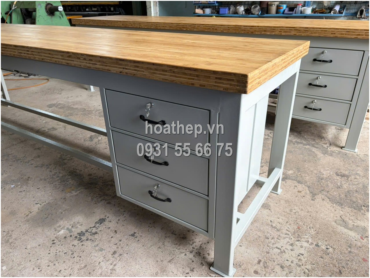 Bàn thao tác nhà xưởng, Bàn làm việc nhà xưởng, Giải pháp bàn thao tác công nghiệp, Bàn thao tác đa năng, Tối ưu không gian nhà xưởng
