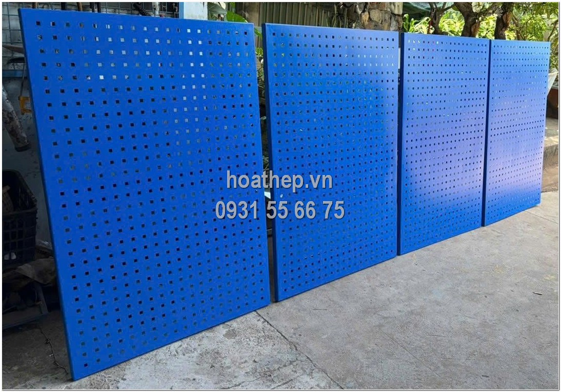 Bảng treo dụng cụ gắn tường, Bảng treo dụng cụ pegboard, Bảng đục lỗ treo tường Bảng treo đồ nghề gắn tường Bảng pegboard kim loại , Bảng treo dụng cụ thép, Bảng treo đồ đa năng