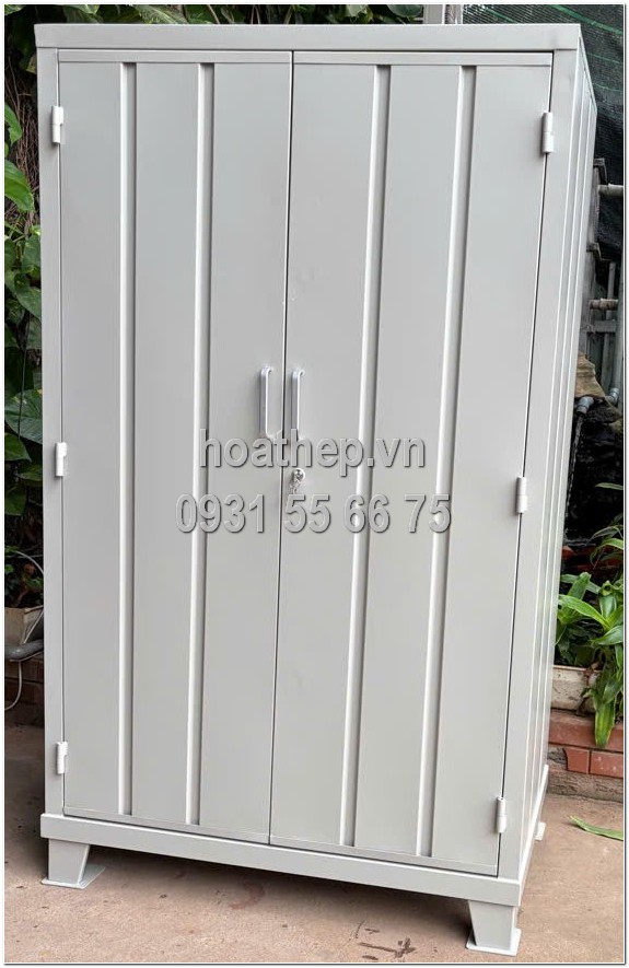 Tủ đồ nghề Hoa Thép, Tủ đồ nghề 2 cánh, Tủ dụng cụ Hoa Thép, Tủ sắt đựng đồ nghề